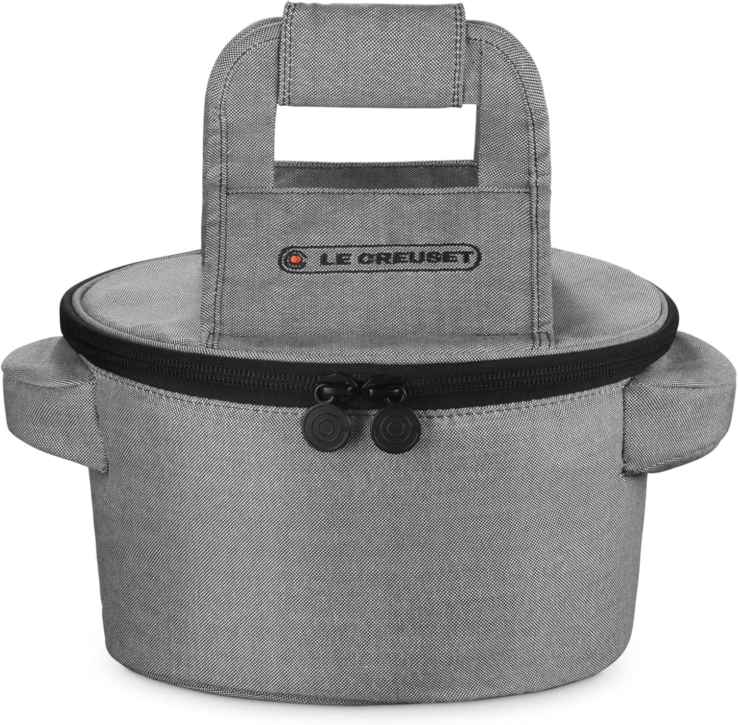 Le Creuset Round Dutch Oven Tote Bag - 15-Inch, Stylish Noir Design for Easy Transport
