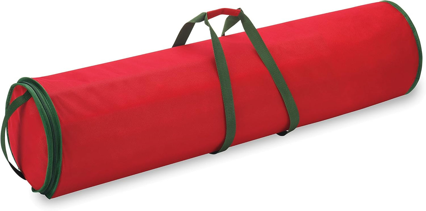 Whitmor Christmas Gift Wrap Organizer - Holds 30 Rolls of Wrapping Paper | Space-Saving Storage Solution