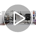 Ergonomic Mesh Office Chair with Lumbar Support, Swivel & Adjustable Height