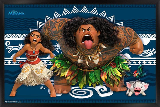 Trends International Moana Faces Wall Poster 22.375" x 34"