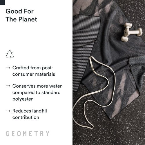 GEOMETRY Gym Towels for Working Out - Compact & Quick Dry, Super Absorbent Double-Sided Microfiber Sweat Towel – Premium Microfiber for Gym - Freckles, 16" x 30", 1 Piece