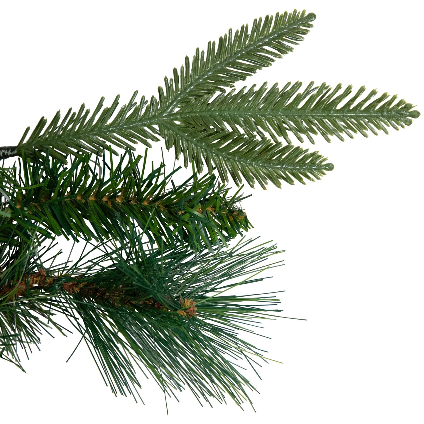 Northlight Flocked Rosemary Emerald Angel Pine Artificial Christmas Wreath Unlit, 30", Green