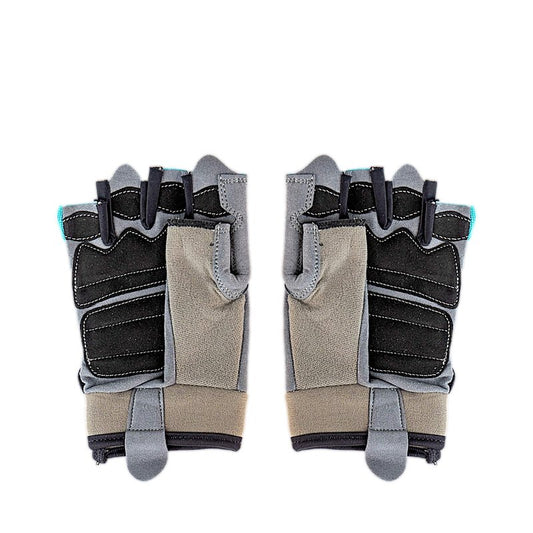 MRX BOXING & FITNESS Weight Lifting/Exercise Grip Gloves for Women, Great for Workouts, Weight Training and More, Sky Blue X-Large