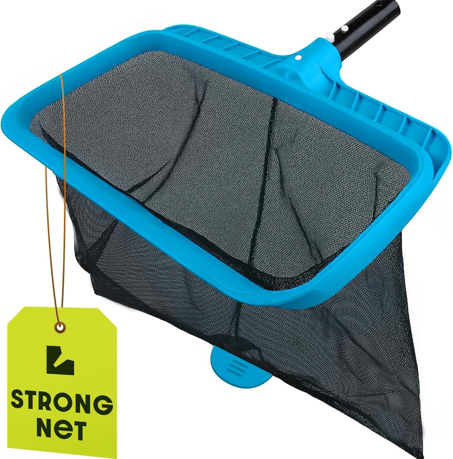 Pool Skimmer Net - Heavy Duty Deep Mesh for Fine Leaf Raking | Fits Standard Pool Poles (Net Only)