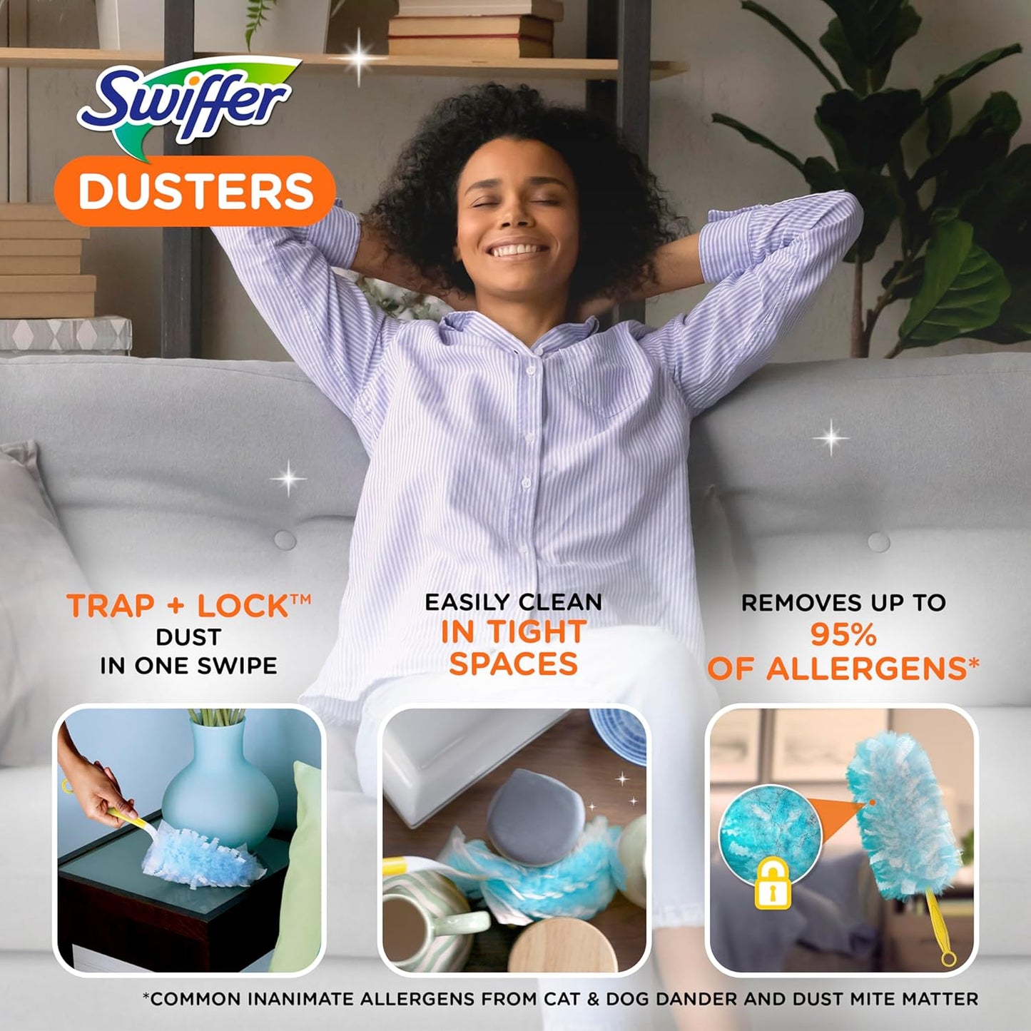 Swiffer Dusters Refills - 10 Count for Effortless Dusting | Compatible with Swiffer Duster System