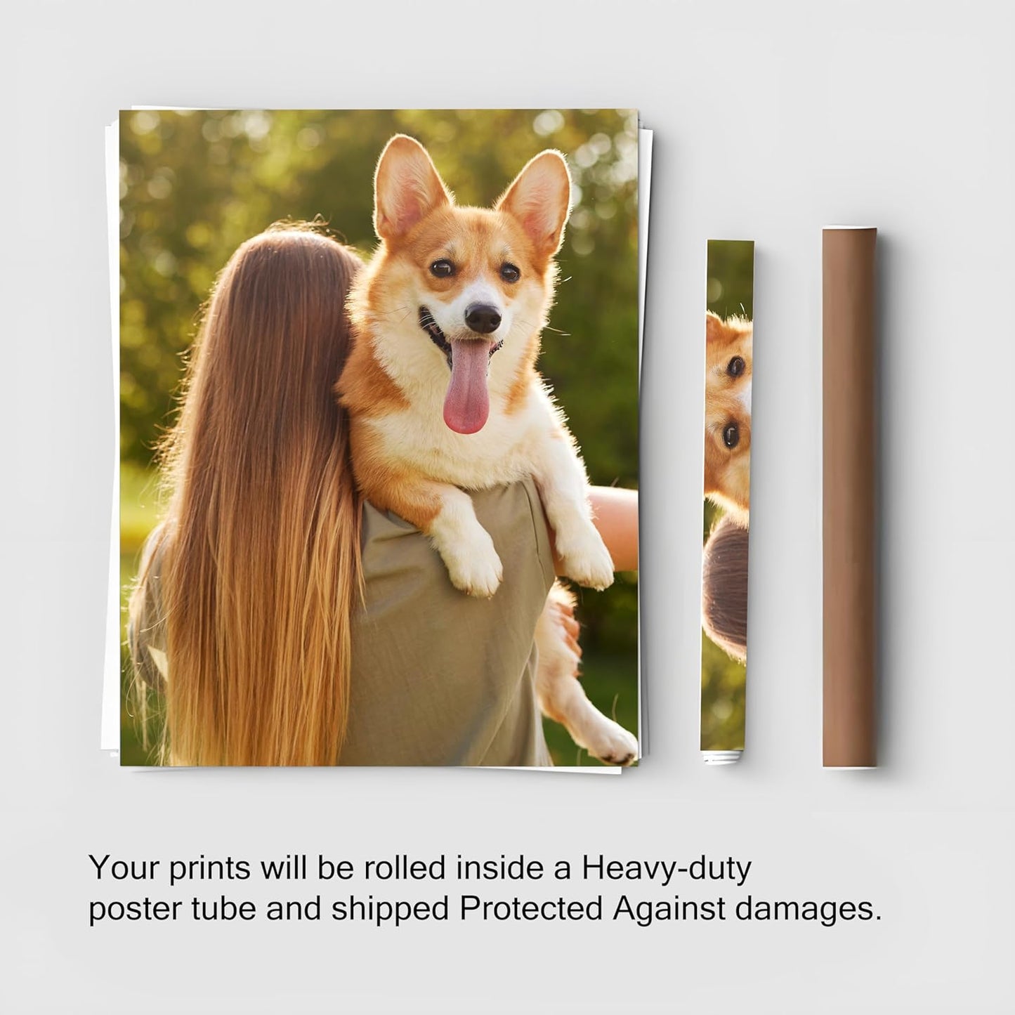 Unframed Custom Poster Print by [Brand Name] - Personalize with Your Photos | 24" L x 36" W