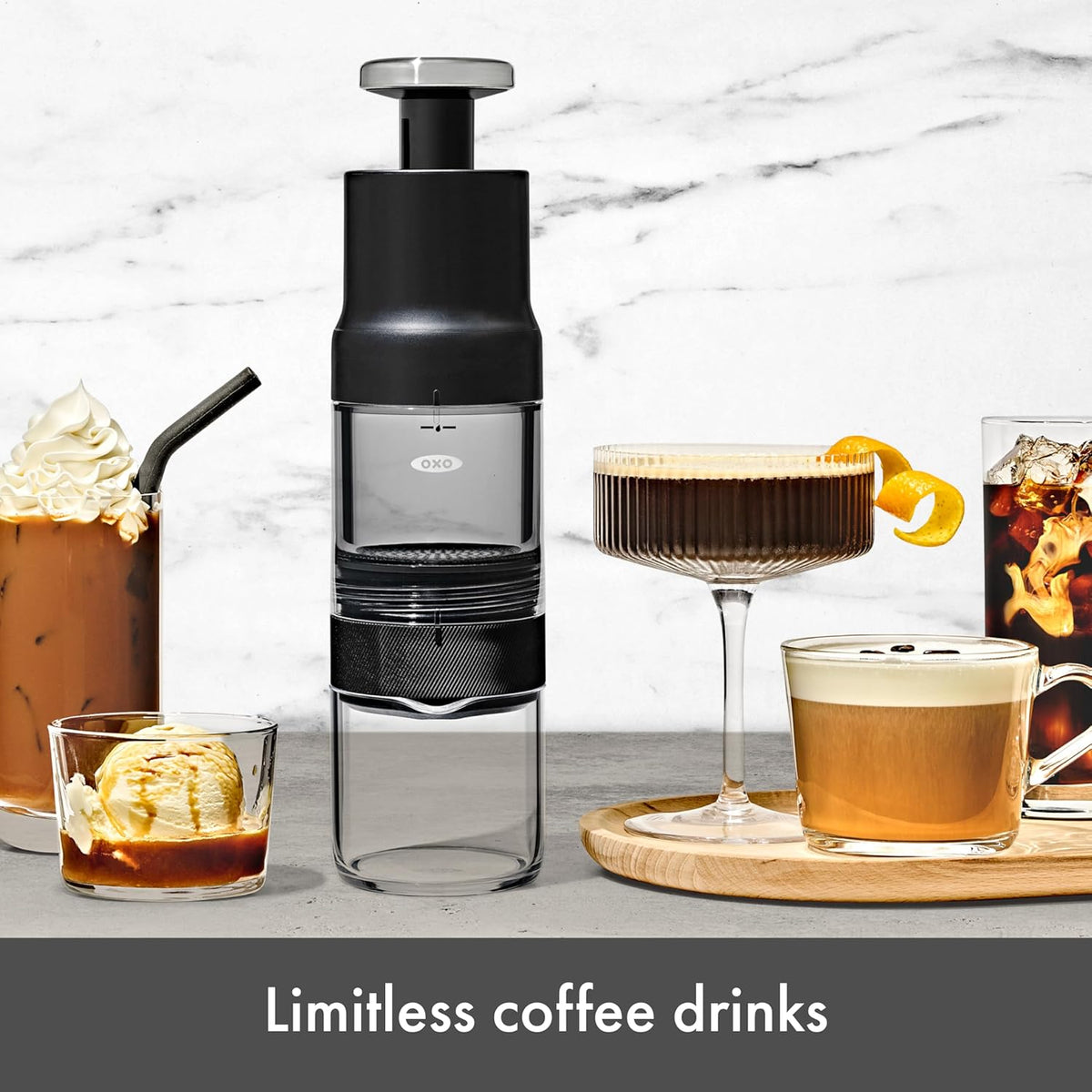OXO Brew Rapid Brewer - Fast Coffee Maker for Perfect Brews | Compact Design for Home Use