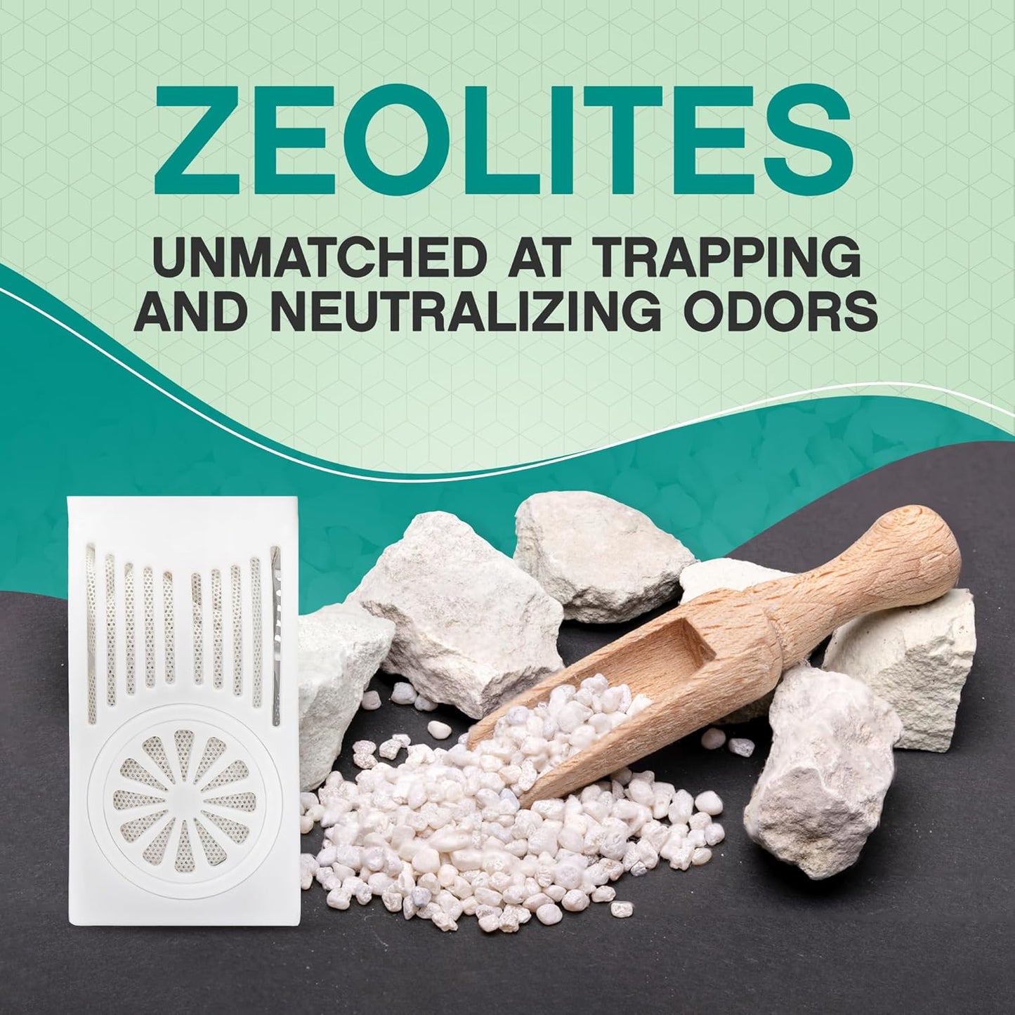 Zeolite Refrigerator Deodorizer by [Brand Name] - Powerful Odor Eliminator for Fridge & Freezer | Long-Lasting & Safe