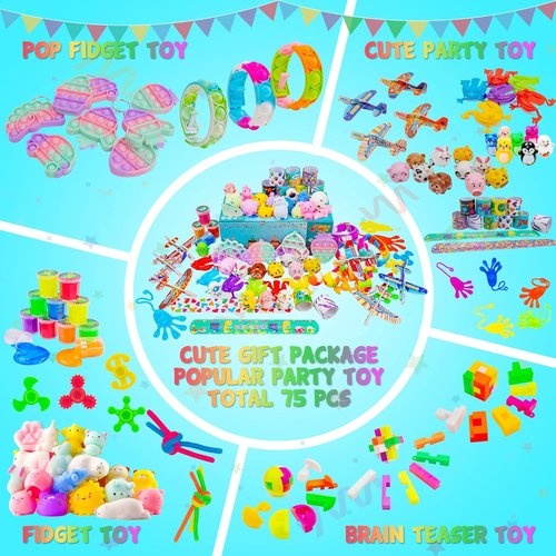 DQstar Party Favors | Treasure Box Prizes for Kids 4-12 | Perfect for Goodie Bags & Birthdays