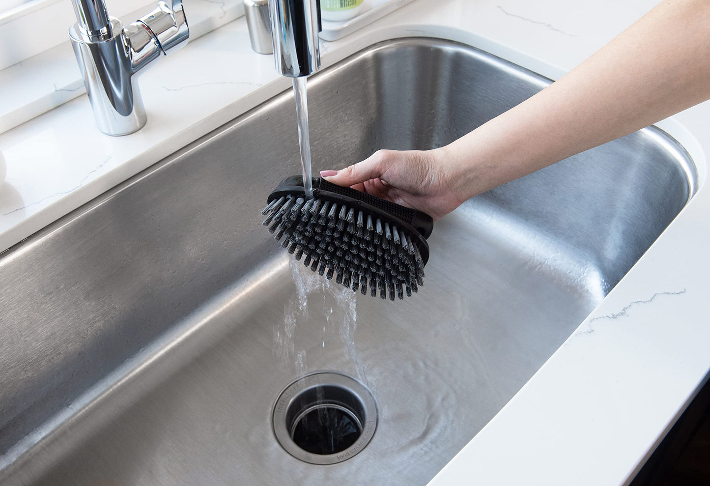 Clean Mode Heavy Duty Scrub Brush, Black