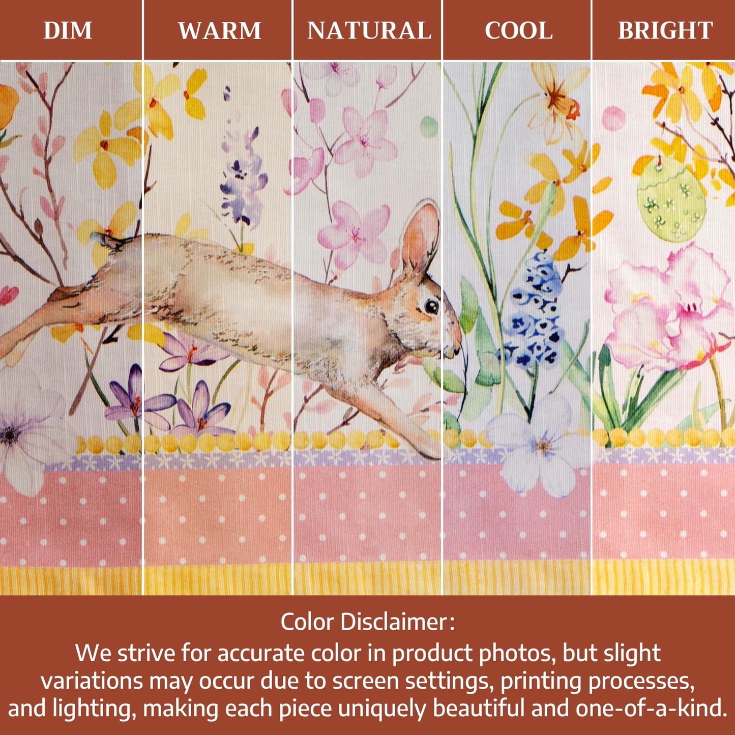 Maison d' Hermine Table Cloth Square Table 100% Cotton 54 x 54 Inches Tablecloth Reusable Decorative for Dining Kitchen Room Farmhouse Home Gifts for Mothers Day Spring Summer - Easter Zest