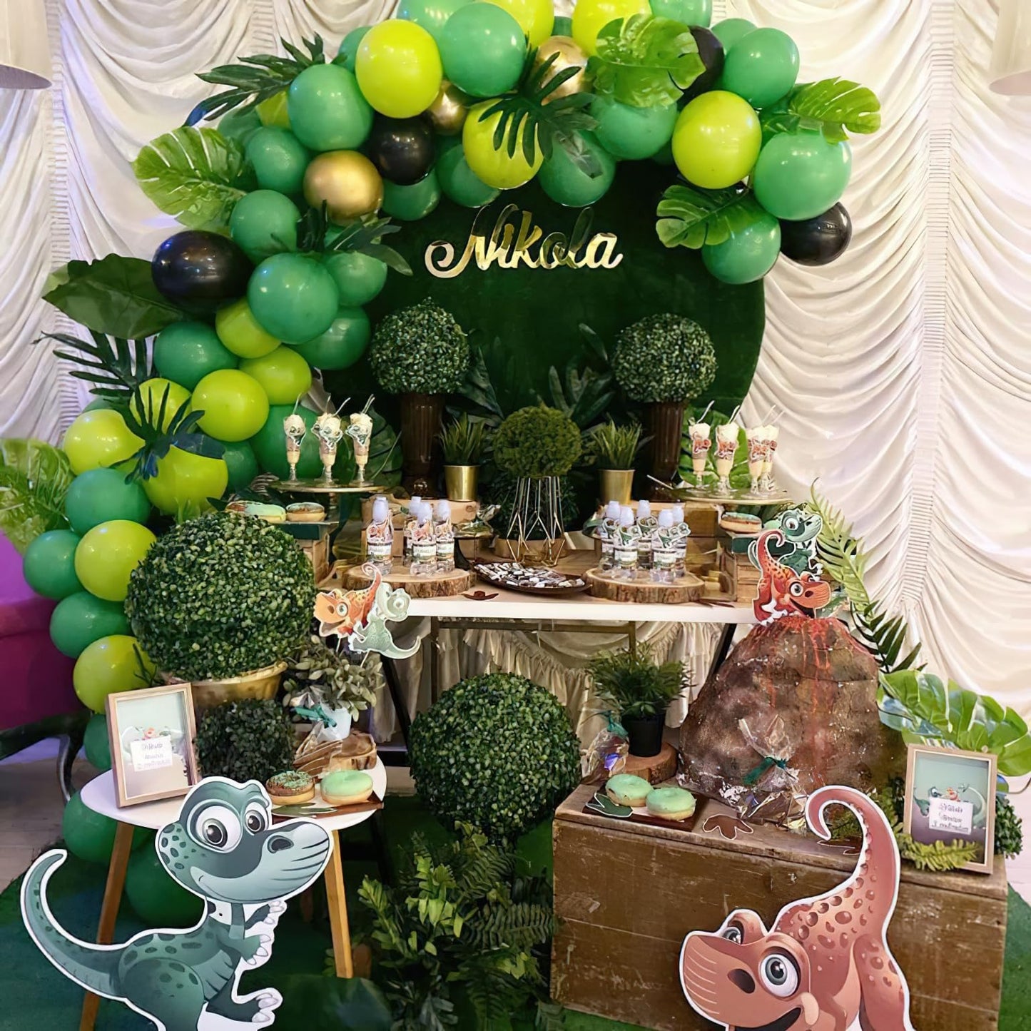 PartyWoo Lime Green Balloons 50 pcs 12 Inch Neon Latex Helium Balloons for Graduation Halloween Safari Dinosaur Summer Weddings Baby Showers Birthday Party Decorations Green-Y6