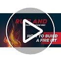 Rutland High-Temperature Fire Brick 9x4.5x1.25 Inch Tan 6-Pack - USA-Made Fire Clay for Fireplace & Pizza Oven