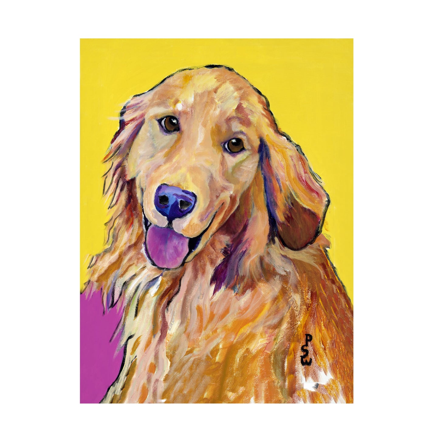Trademark Fine Art Molly Canvas Art by Pat Saunders-White, 18 by 24-Inch