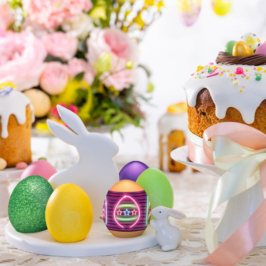 PAAS Easter Egg Decorating Bundle, Includes 1 Deluxe Kit, 1 Neon Egg Dying Kit, and PAAS Whiskers for Easy Egg Dying, Food Safe Dye for Family Easter Activity (3 Piece Bundle)