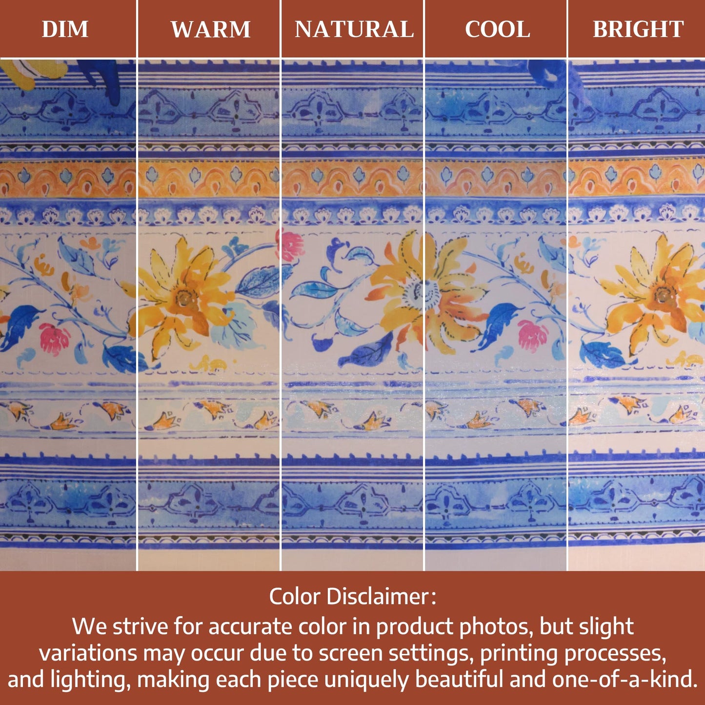 Maison d' Hermine Table Cloth Rectangle Table 100% Cotton 70 x 90 Inches Tablecloth Reusable Decorative for Dining Kitchen Room Farmhouse Home Gifts for Mothers Day Spring Summer - Girassol