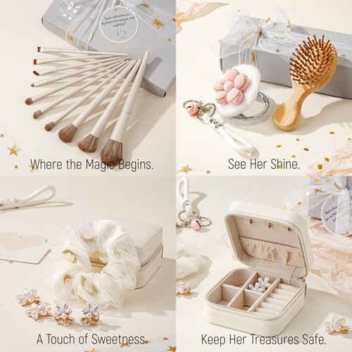 AOLRNALI Birthday Gift for Tween & Teen Girls, 8-Piece Secret Garden Gift Box Set for Christmas, Teen Girl Trendy Stuff, Perfect for Daughter Niece Sister