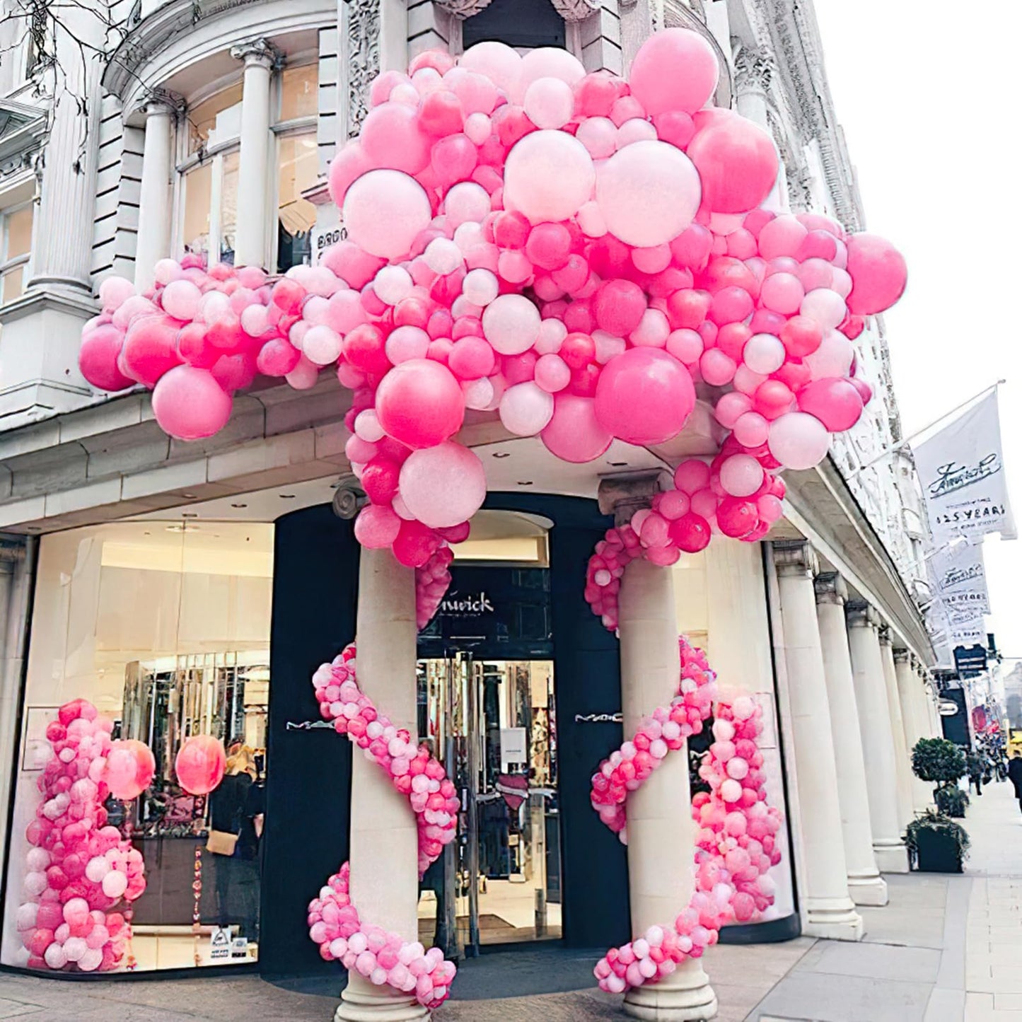 PartyWoo Pearl Pink Balloons 50 pcs 12 Inch Light Pastel Baby Pink Latex Helium Balloons for Wedding Baby Shower Gender Reveal Bachelorette Bridal Shower Princess Birthday Party Decorations Pink-Z58