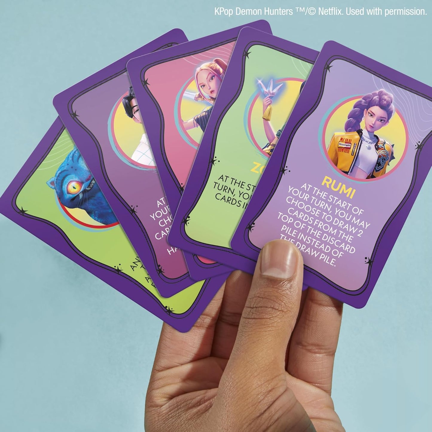 Monopoly Deal | Kpop Demon Hunters Card Game for Family Fun | 2-5 Players | Quick 15-Minute Play