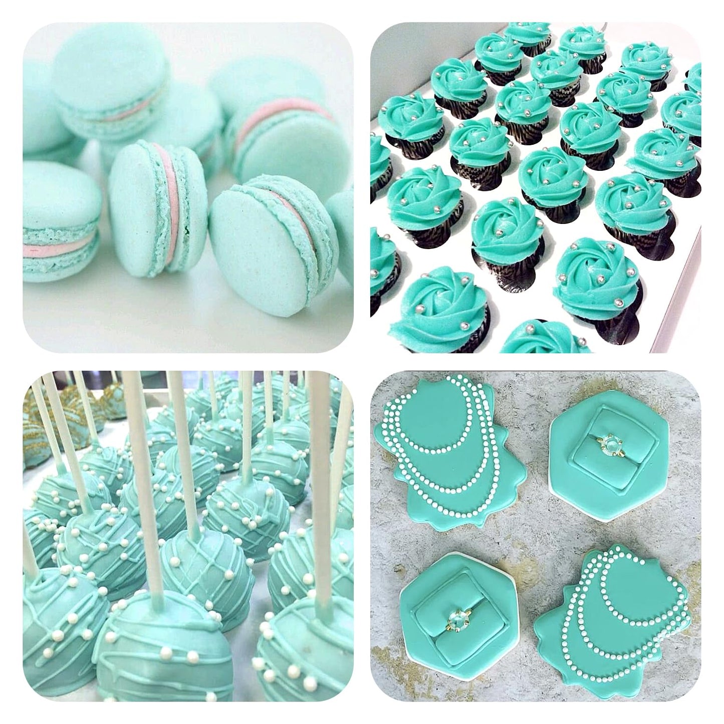 Turquoise Gel Food Coloring - Pandalab 2 Ounce High Concentrated Food Dye for Baking, Cake, Cookie, Fondant, Icing, Easter Egg, Macaron, DIY Slime (60ml)