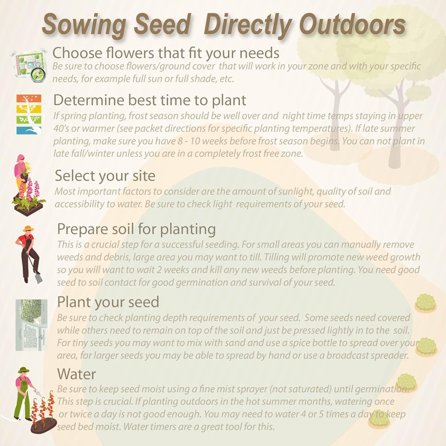 Outsidepride Southwest Wildflower Seed Mix - Premium Heat & Drought Tolerant Blend | 1/4 lb for Vibrant Gardens