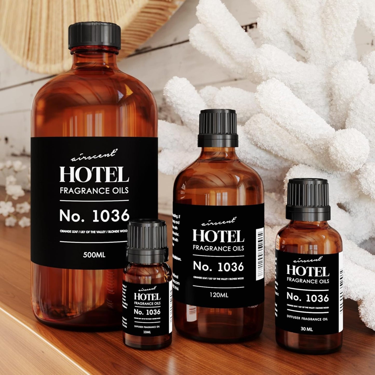 AirScent Diffuser Oil No. 1036 - Las Vegas Venetian-Inspired Fragrance | 500 mL Bottle for Ultrasonic Diffusers