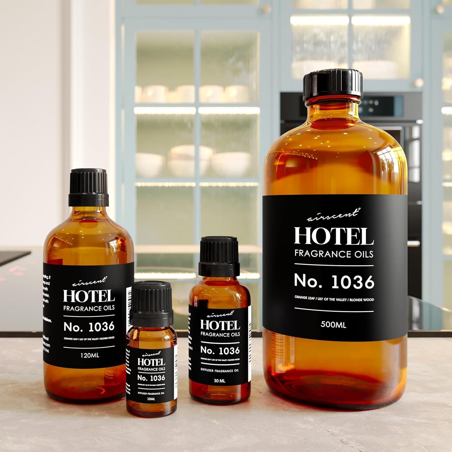 AirScent Diffuser Oil No. 1036 - Las Vegas Venetian-Inspired Fragrance | 500 mL Bottle for Ultrasonic Diffusers