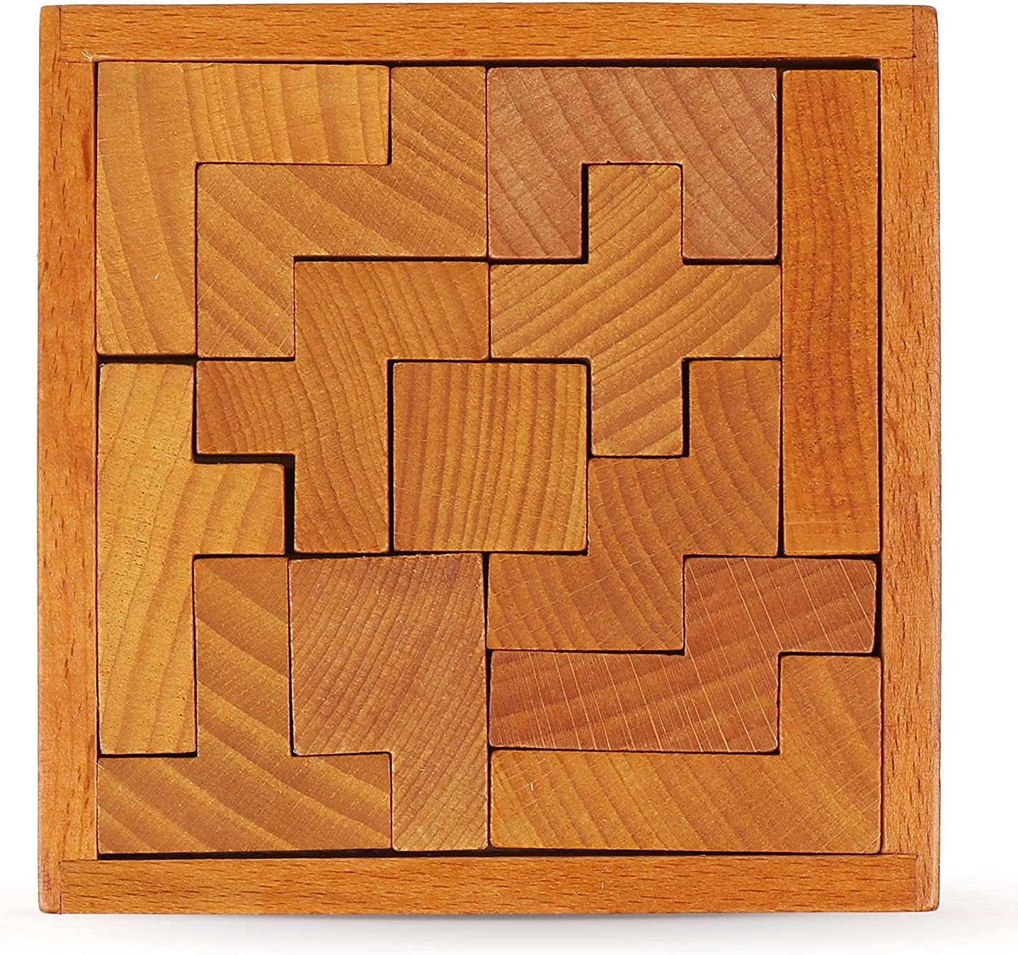 Wooden Brain Teaser Puzzles - Engaging Mental Challenge for Kids & Adults | Perfect for All Skill Levels