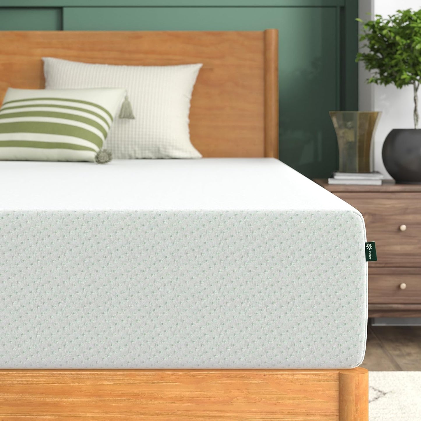 ZINUS Memory Foam Twin Mattress - 10 Inch Green Tea Infused Comfort & Support