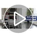 White 6FT Foldable Camping & Dining Table with Handle - Heavy Duty Portable
