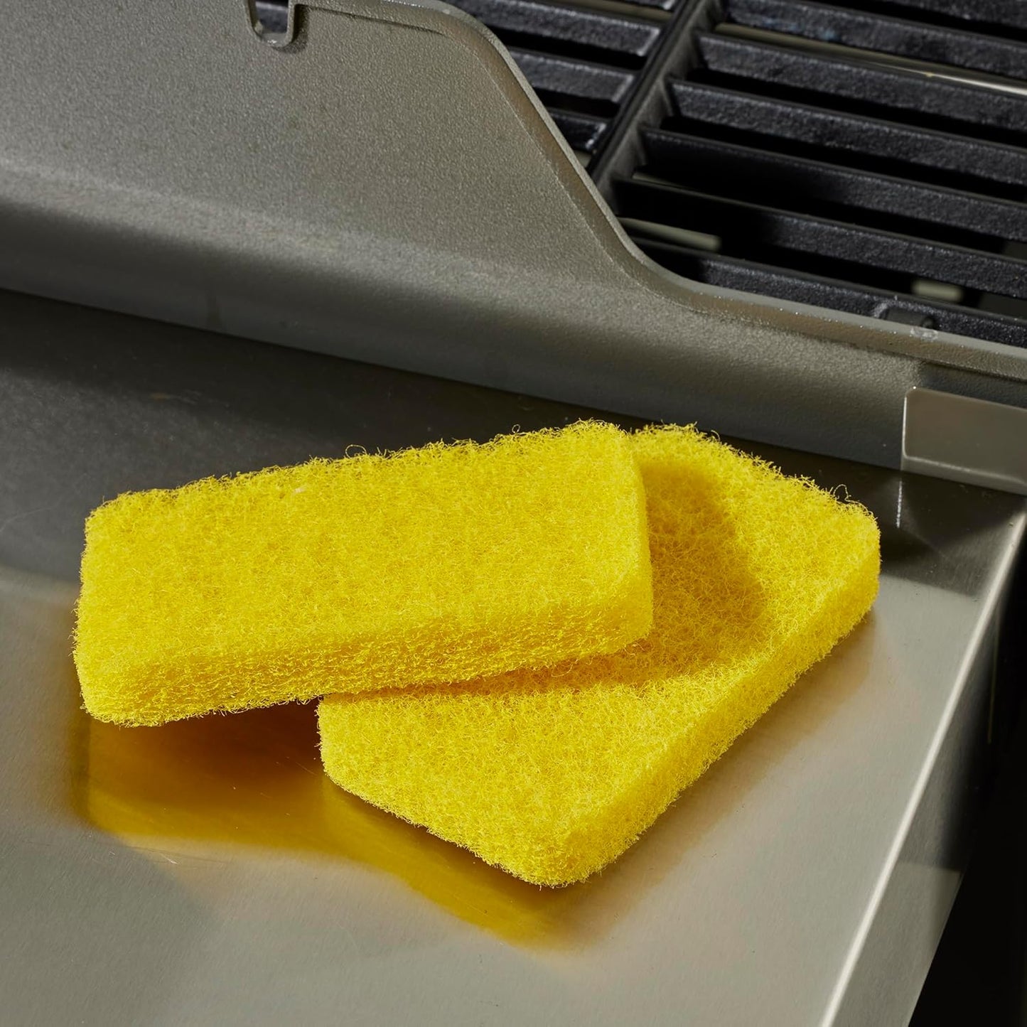 Mr. Bar-B-Q Grill Scrubber Replacement Pads - 2-Pack for Ultimate Cleaning Power