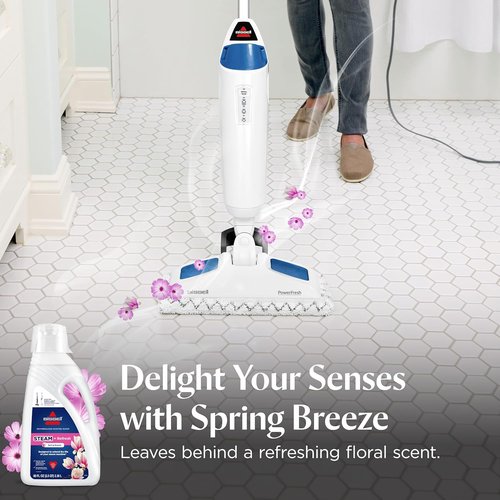 Bissell Spring Breeze Steam Water | 80oz Refreshing Cleaning Solution for Steam Cleaners