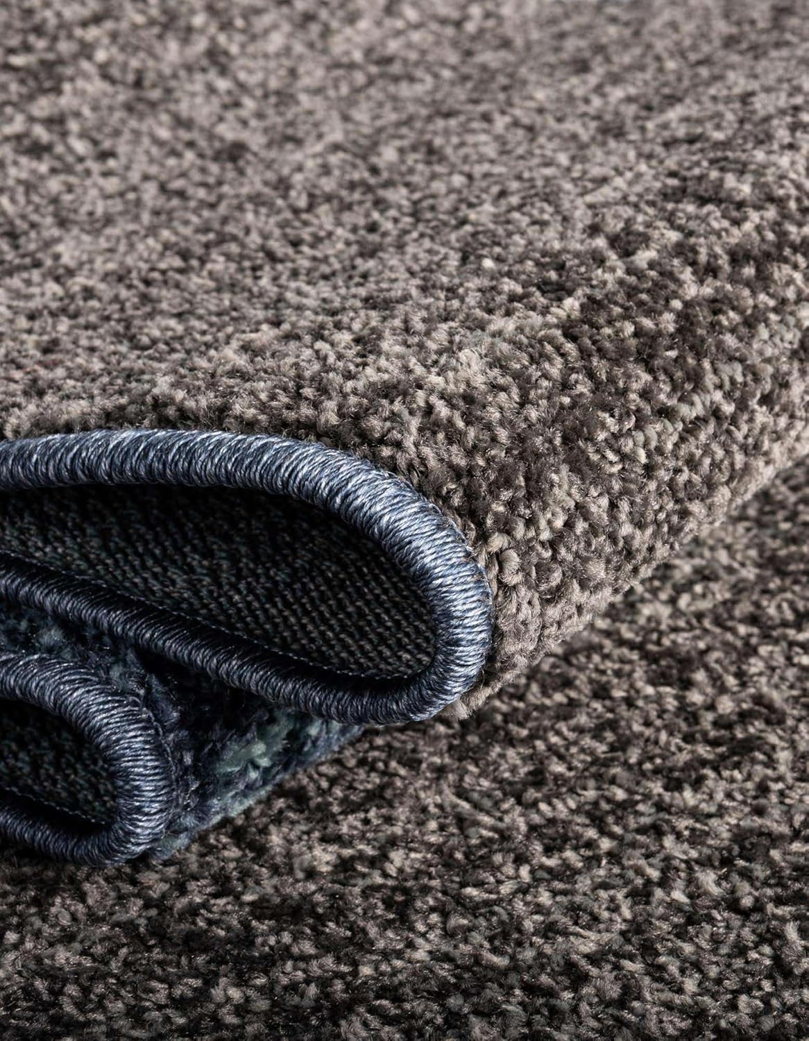 Unique Loom Autumn Collection Area Rug - Providence (4' 1" x 6' 1" Rectangle, Blue Gray/ Light Brown)