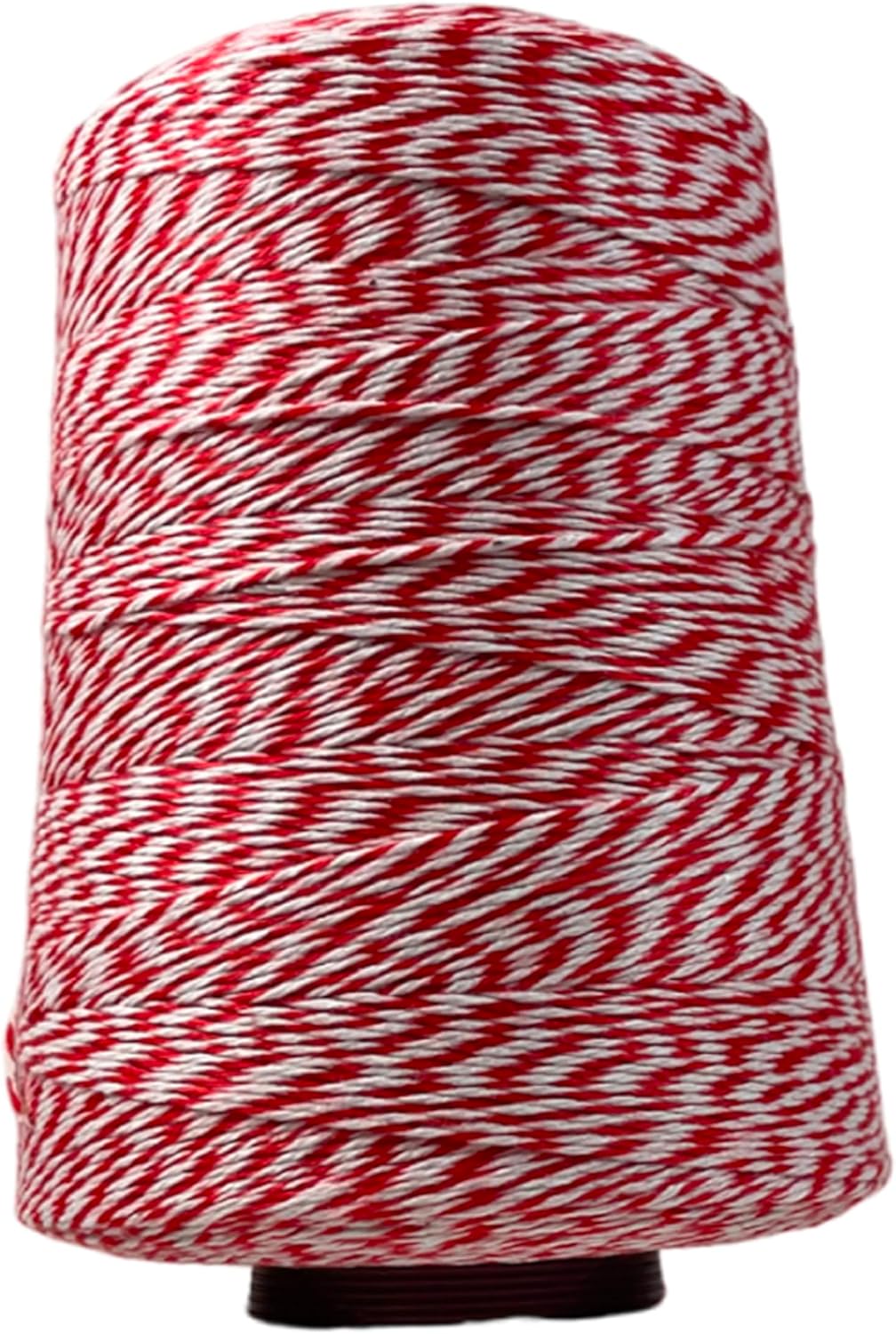 Baker's Twine Cone - 2300 ft Colorful String for Pastry Boxes, Gifts & Crafts - Blue/White