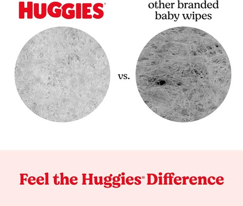Huggies Simply Clean Baby Diaper Wipes - Unscented, 11 Flip-Top Packs (704 Total Wipes)