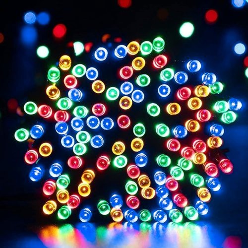 Dazzle Bright Christmas String Lights - 100 LED 33 FT Waterproof Fairy Lights | 8 Modes for Indoor & Outdoor Holiday Decor