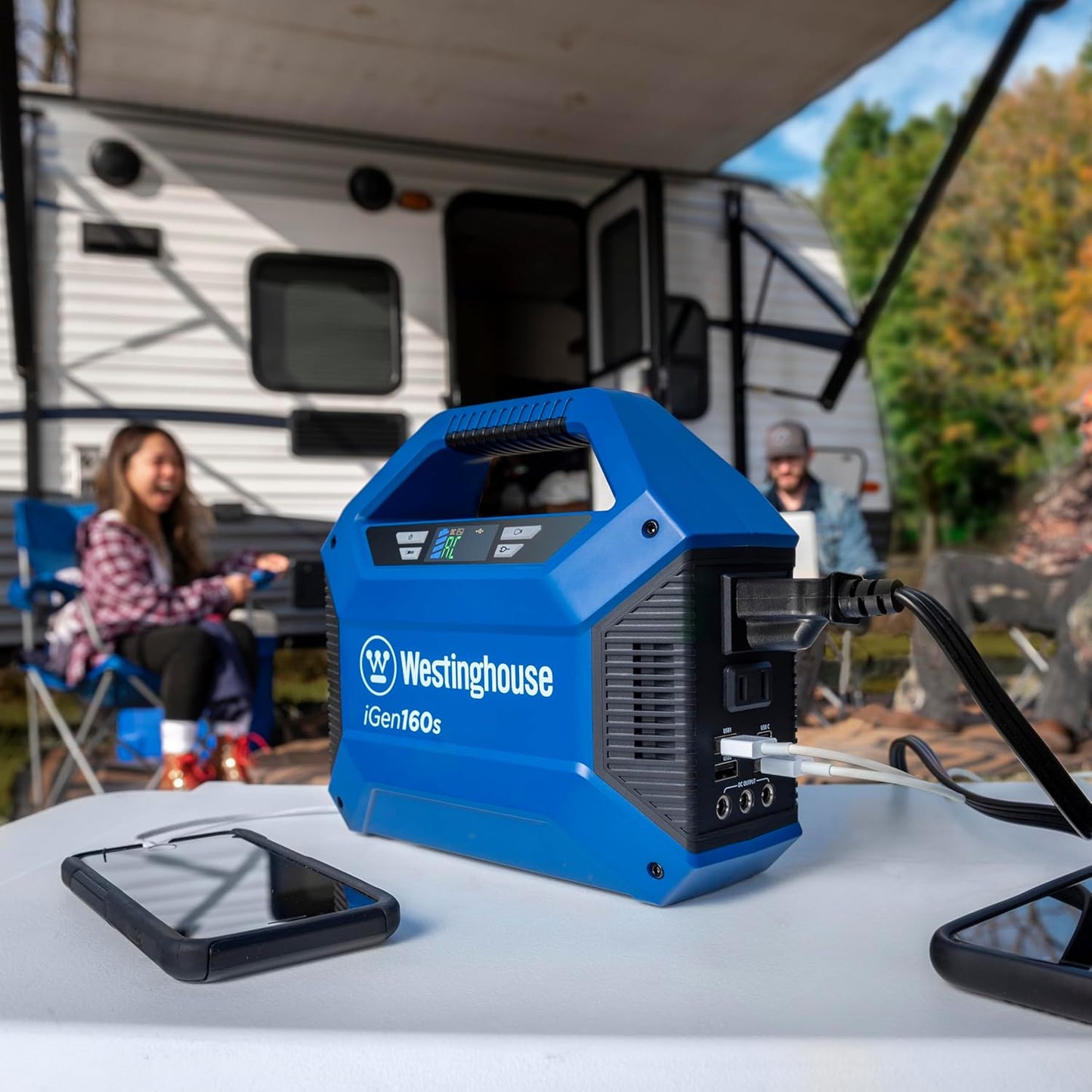 Westinghouse Portable Power Station - 155Wh Lithium Battery with AC Outlet for Camping & Travel