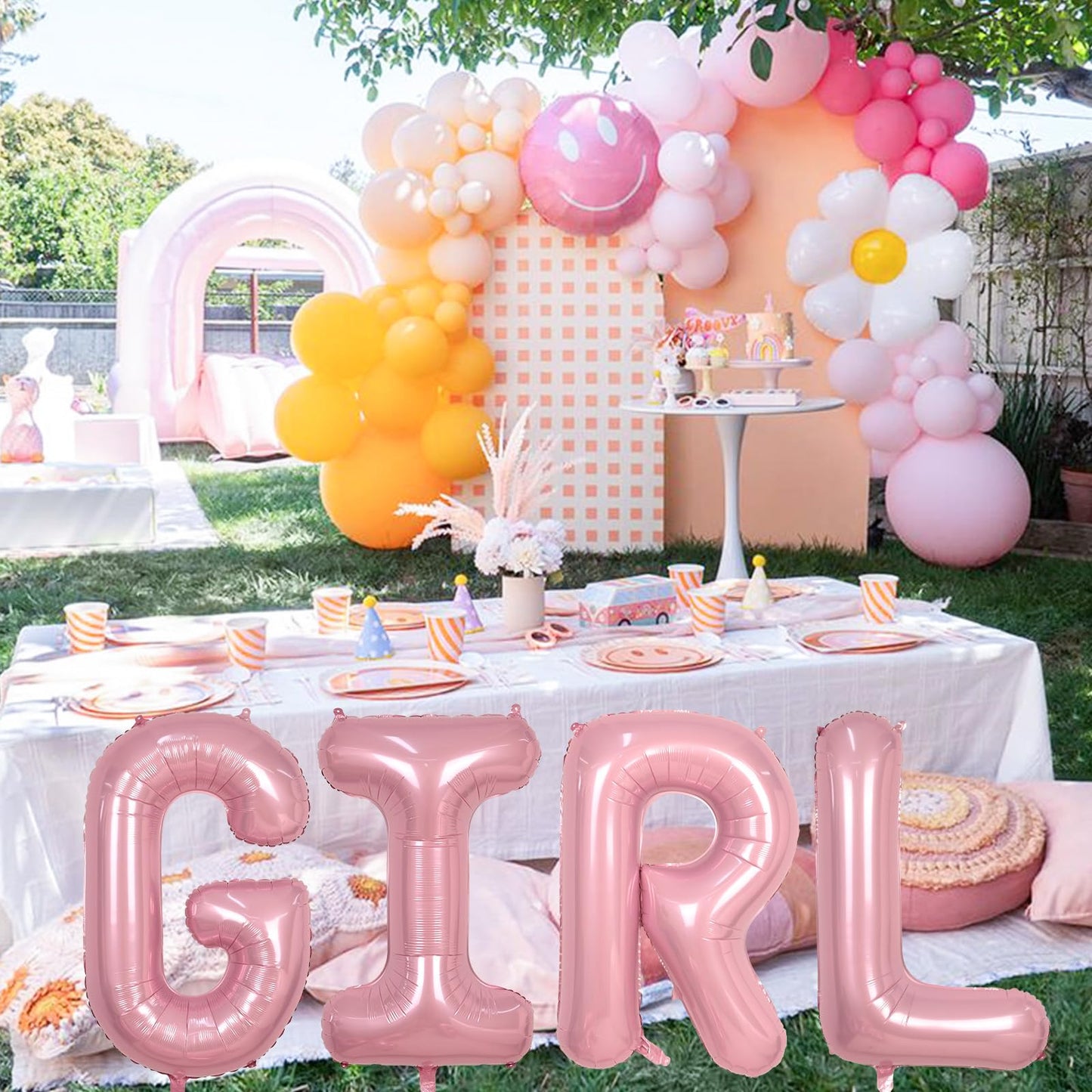 40 Inch Pastel Pink Letter Balloon, Giant Custom Alphabet V Foil Balloon Baby Pink, Mylar Self Inflating Balloon Pearl Pink Letter V, Letter V Balloons for Women Girls Birthday Party Decorations