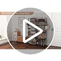 ROJASOP Black 8-Tier Metal Shoe Rack Organizer for Closet & Entryway, 26-32 Pairs