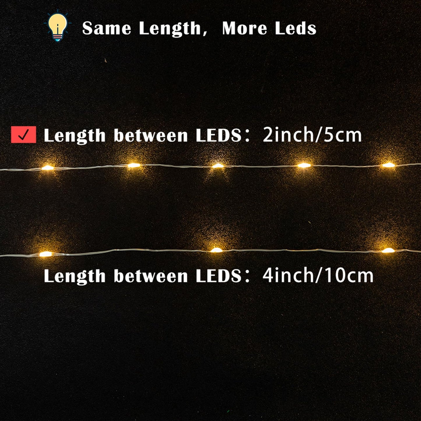ZELUXDOT Fairy Lights Plug in,100FT 600 LEDs Waterproof Led String Lights,8 Modes Remote Twinkle Light for Bedroom Window Weddings Christmas Holiday Decoration,Silver Wire,2 Inch Led Space,Warm White