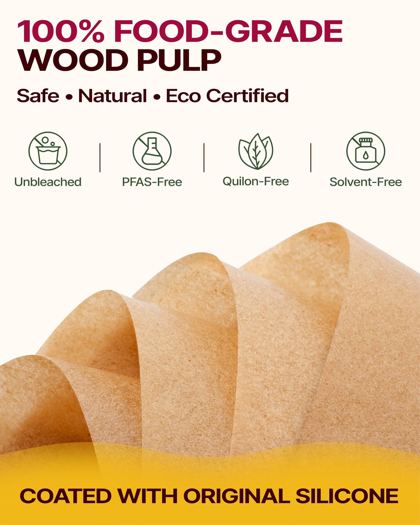 Katbite Parchment Paper Sheets 360 PCS, 12x16 Inches Precut Unbleached Baking Parchment, Non-stick, Non-toxic, Heavy Duty Flat Baking Paper for Oven, Cooking, Grilling, Air Fryer and Steaming