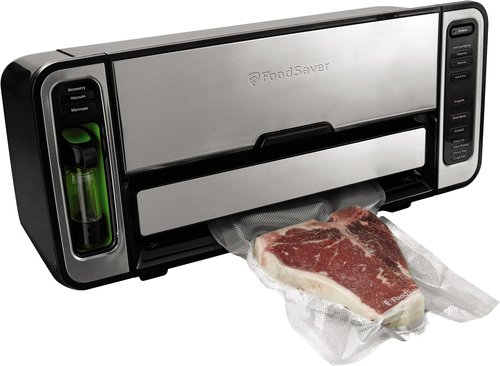FoodSaver 5860 Series Vacuum Sealer Machine - Preserve Freshness & Flavor | Compact Design