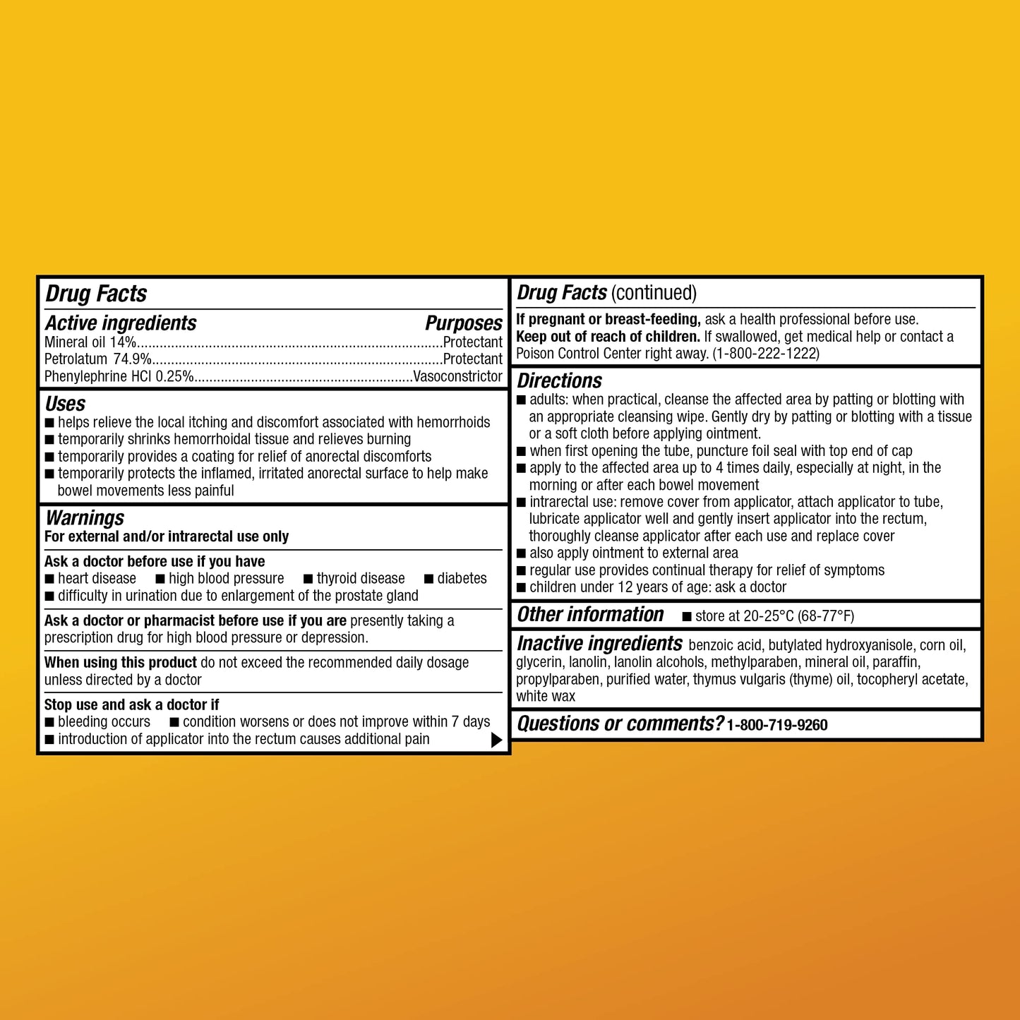 Amazon Basic Care Hemorrhoid Ointment, Fast-Acting Pain Relief, Relieves Burning, Itching, Swelling and Discomfort, 2 ounce (Pack of 1)