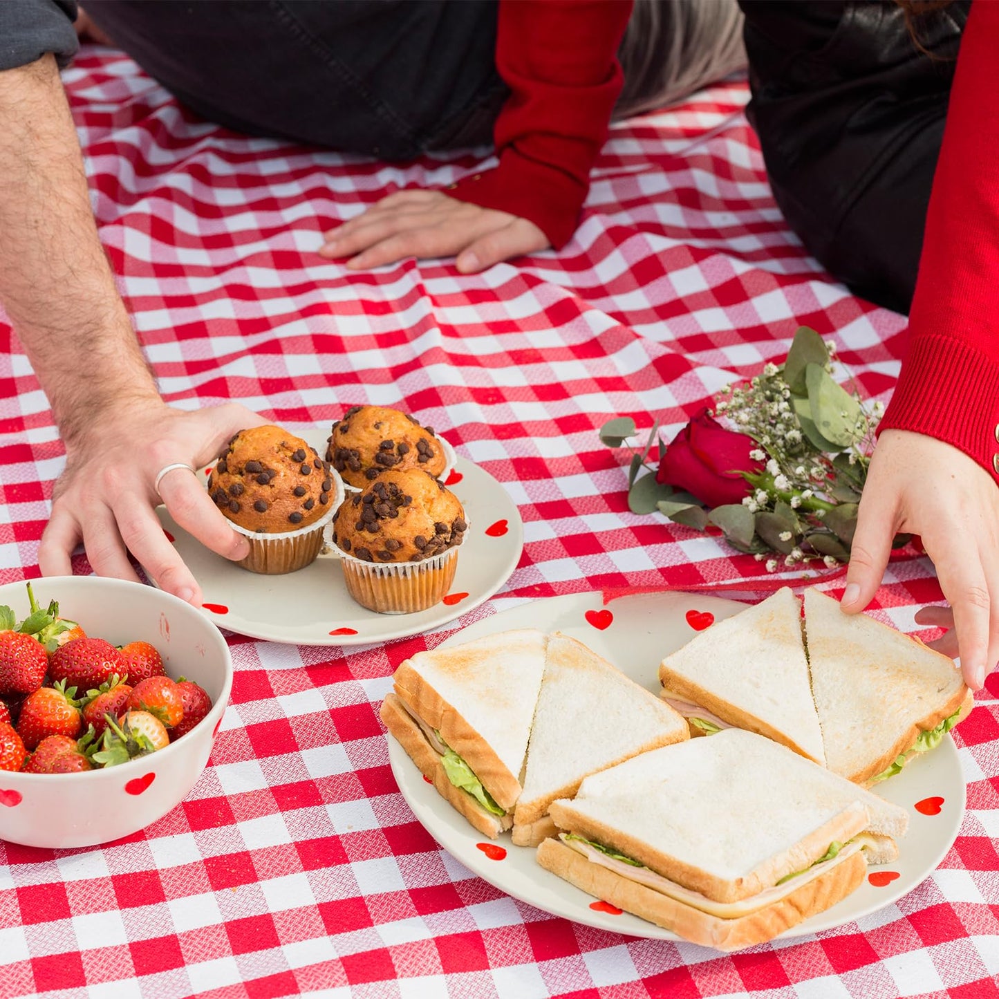Kesfey Red and White Checkered Tablecloths 3 Packs Red Gingham Plastic Table Cloths 54 X 108 Inches Disposable Waterproof Party Picnic Table Covers Rectangle Checkered Tablecover for Birthday Decor