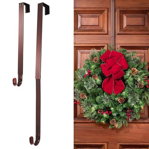 Haute Decor Adjustable Length Wreath Hanger - 20 Lb. Capacity