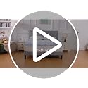 PERLECARE Twin Mattress Topper 3 Inch Medium Firm Gel Memory Foam