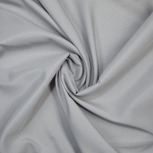 Gee Di Moda Rectangle Tablecloth - 90 x 156 Inch Silver Table Cloth for 8 Foot Tables with Floor-Length Drop - Heavy Duty Washable Fabric for Holiday Party, Dinner, Weddings & Baby Shower