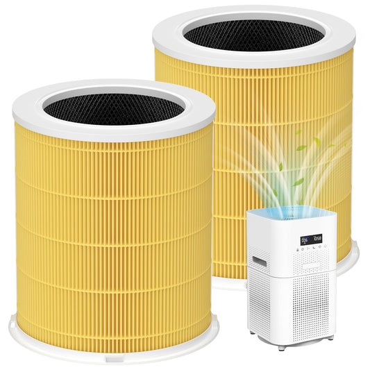 AP401 AP402 Pet Care Filter Replacement, Compatible with Dayette AP401 AP402 and JOWSET AP402 AP403 Air Purifiers for Large Room up to 3000Ft², H13 True HEPA Filter, Designed for Pet Odors