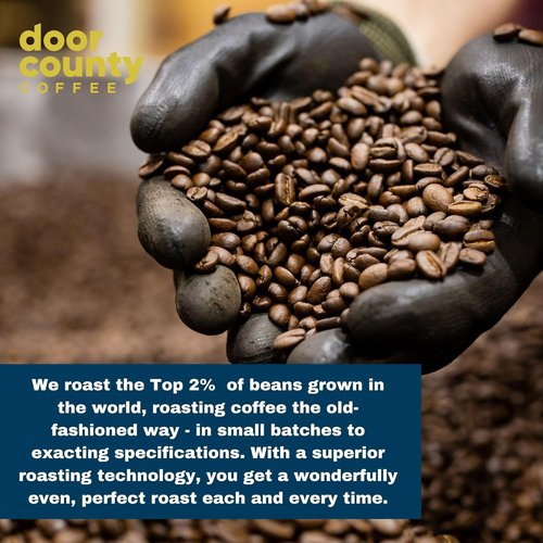 Door County Coffee Cold Brew Variety Pack - 8oz Cans | Bold & Flavorful, 145mg Caffeine, 6 Pack