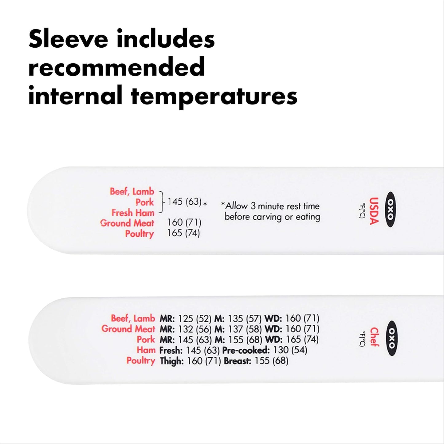 OXO Good Grips Digital Instant Read Thermometer - Chef's Precision Cooking Tool